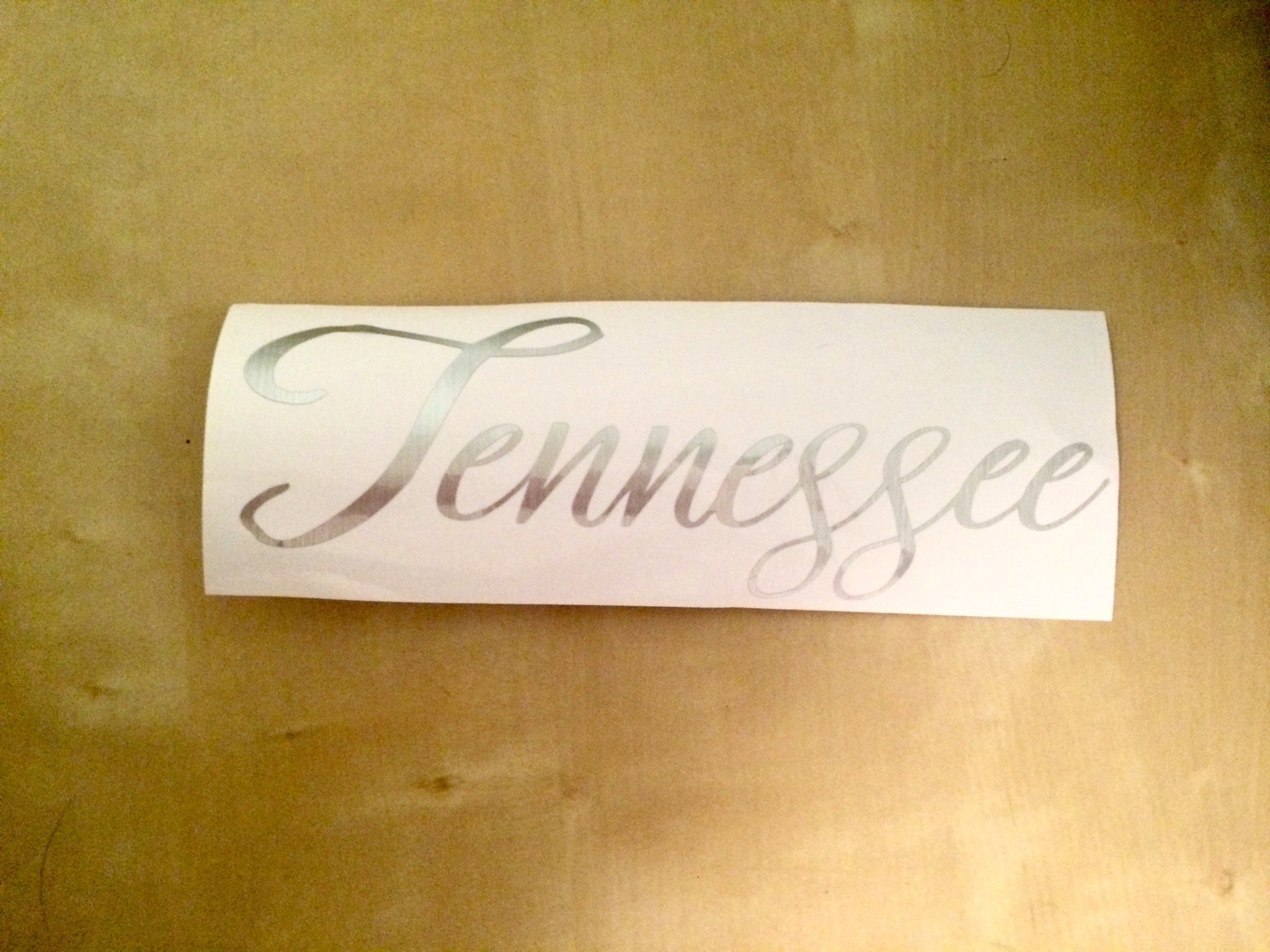 DIY Heart of Tennessee Wall Art with Cricut
