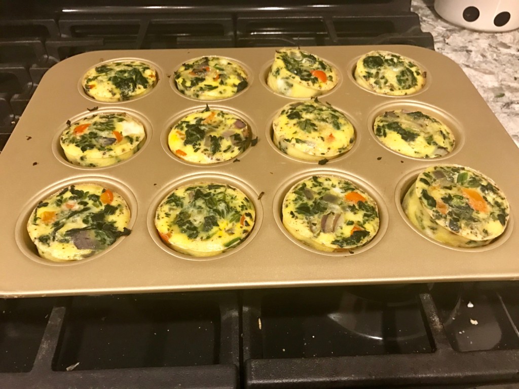 Make Ahead Egg Baked Muffins perfect for a healthy breakfast! 