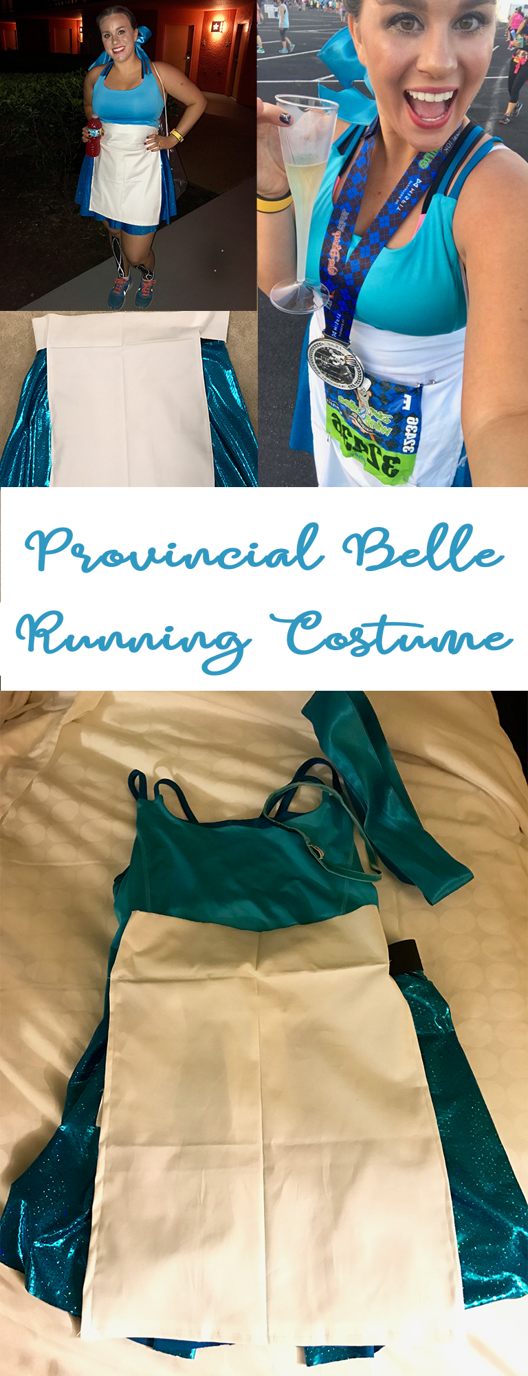 Provincial Belle runDisney Race Costume