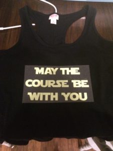 Vinyl Run Disney Tank for Star Wars Run Disney - May The Course Be With You, The Pike's Place