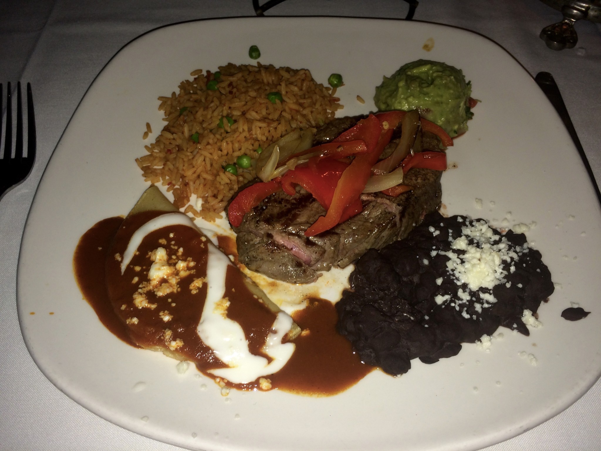 Dinner in Mexico
