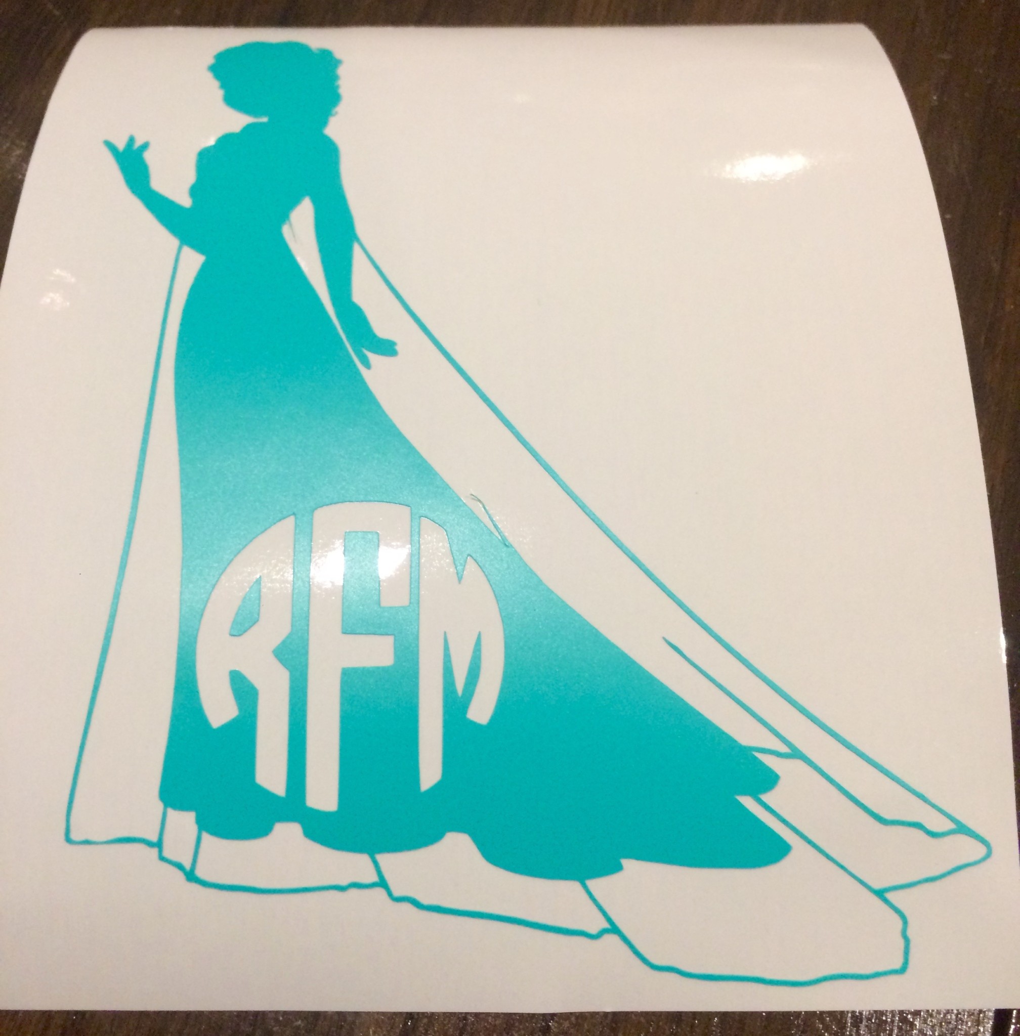 Vinyl Monogram Elsa