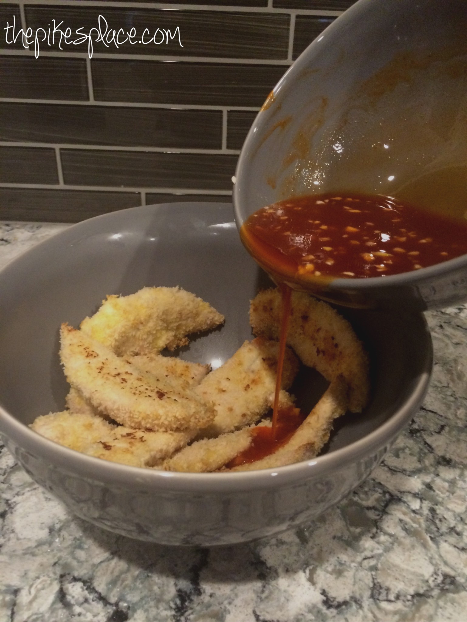 Baked Honey Buffalo Chicken Tender Recipe