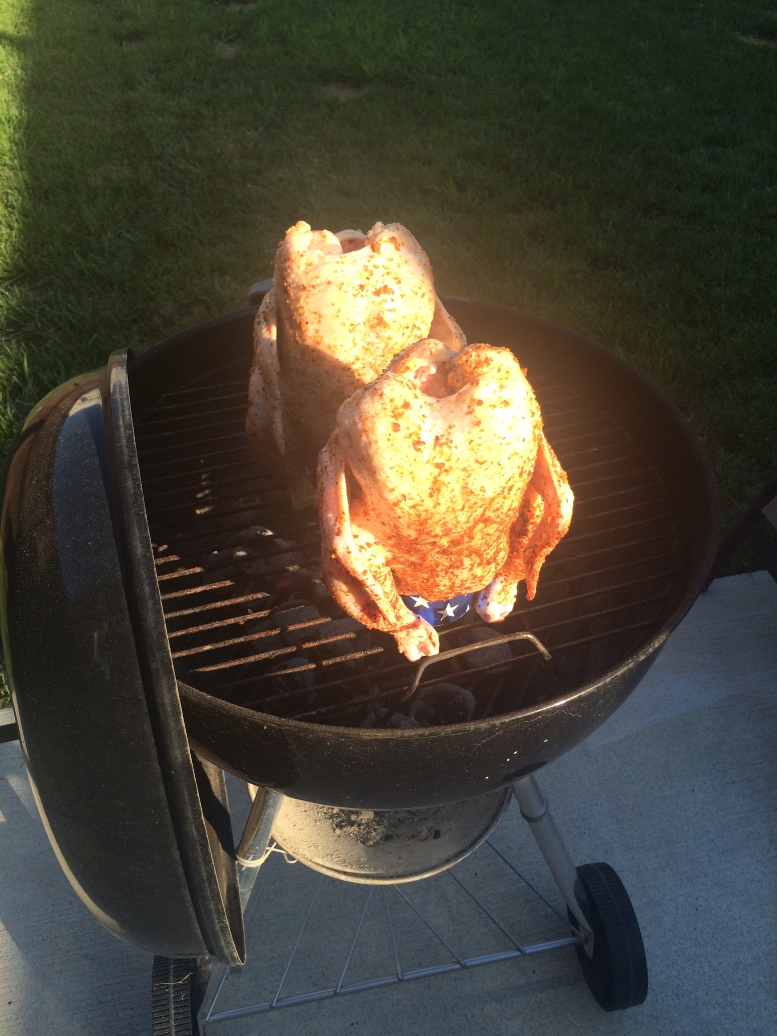 Beer Can Chicken - Grill Recipes - The Pike's Place