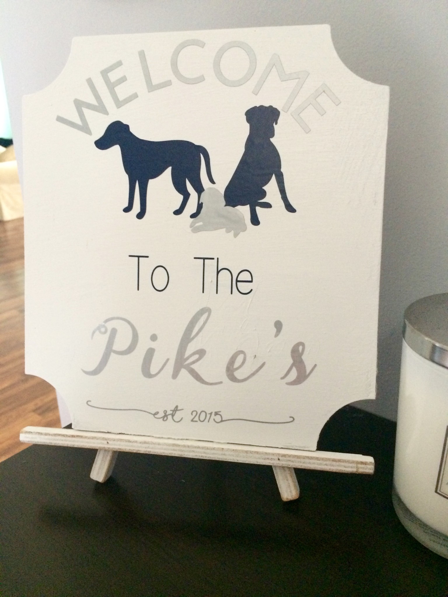 Welcome To The DIY Sign Using A Cricut Explore and Vinyl