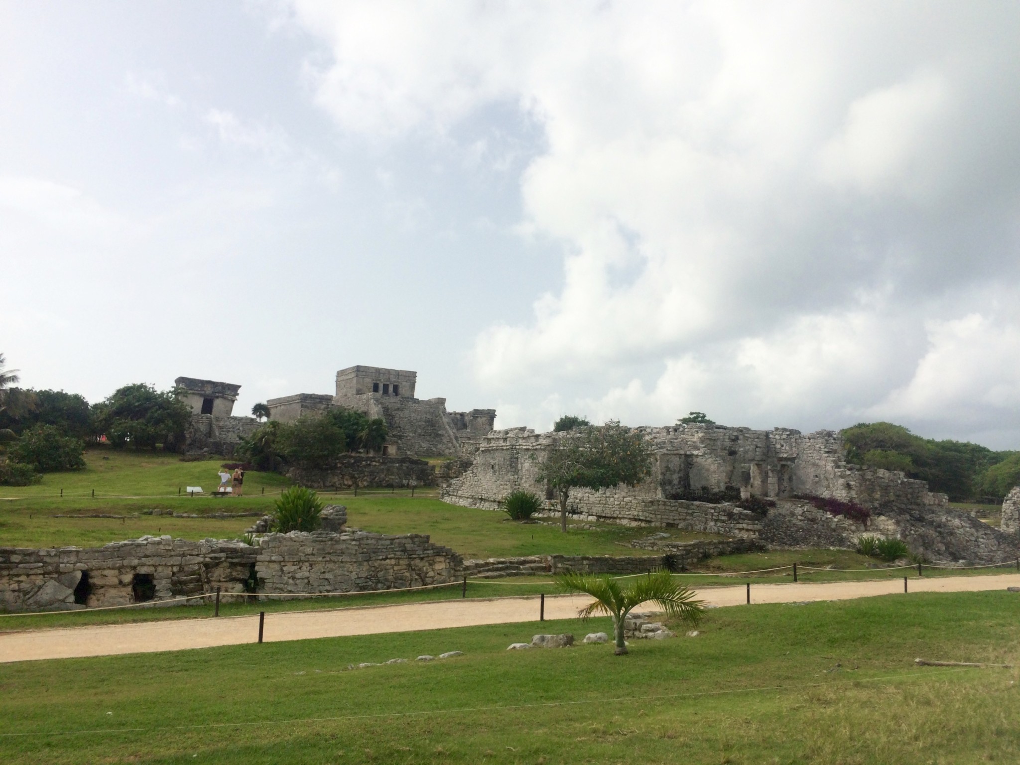 Visiting the Tulum Ruins in Tulum, Mexico