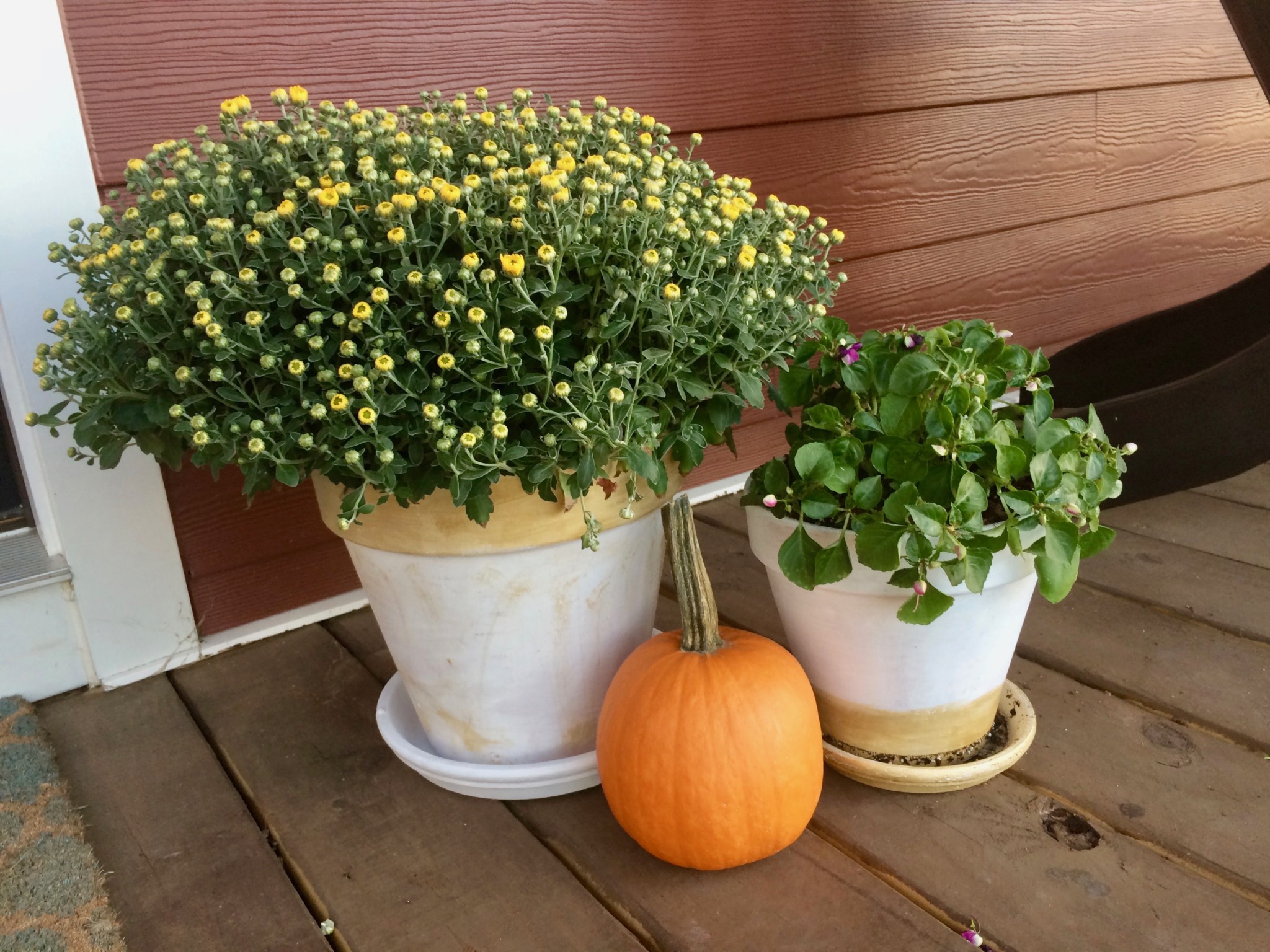 DIY Fall Flower Pots