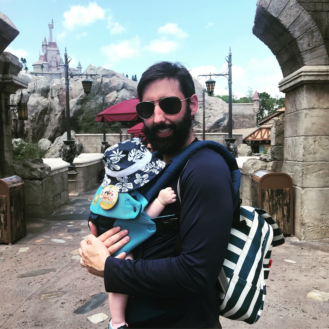 Using A Baby Carrier At Disney World