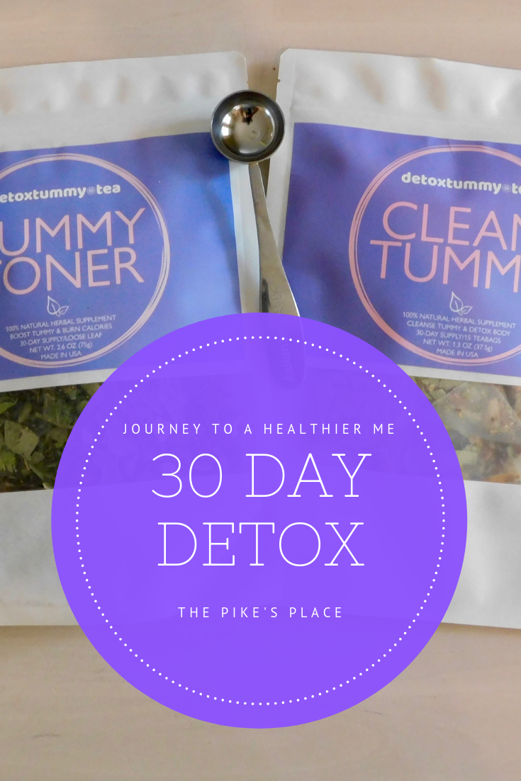 30 Day Detox Journey to A Healthier Me